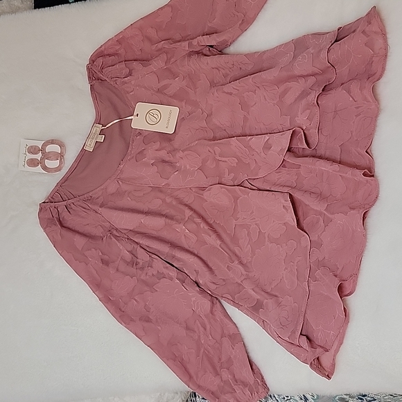 Mauve Top Blousology - Picture 5 of 5